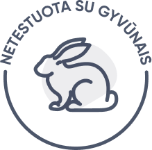 Not tested on animals