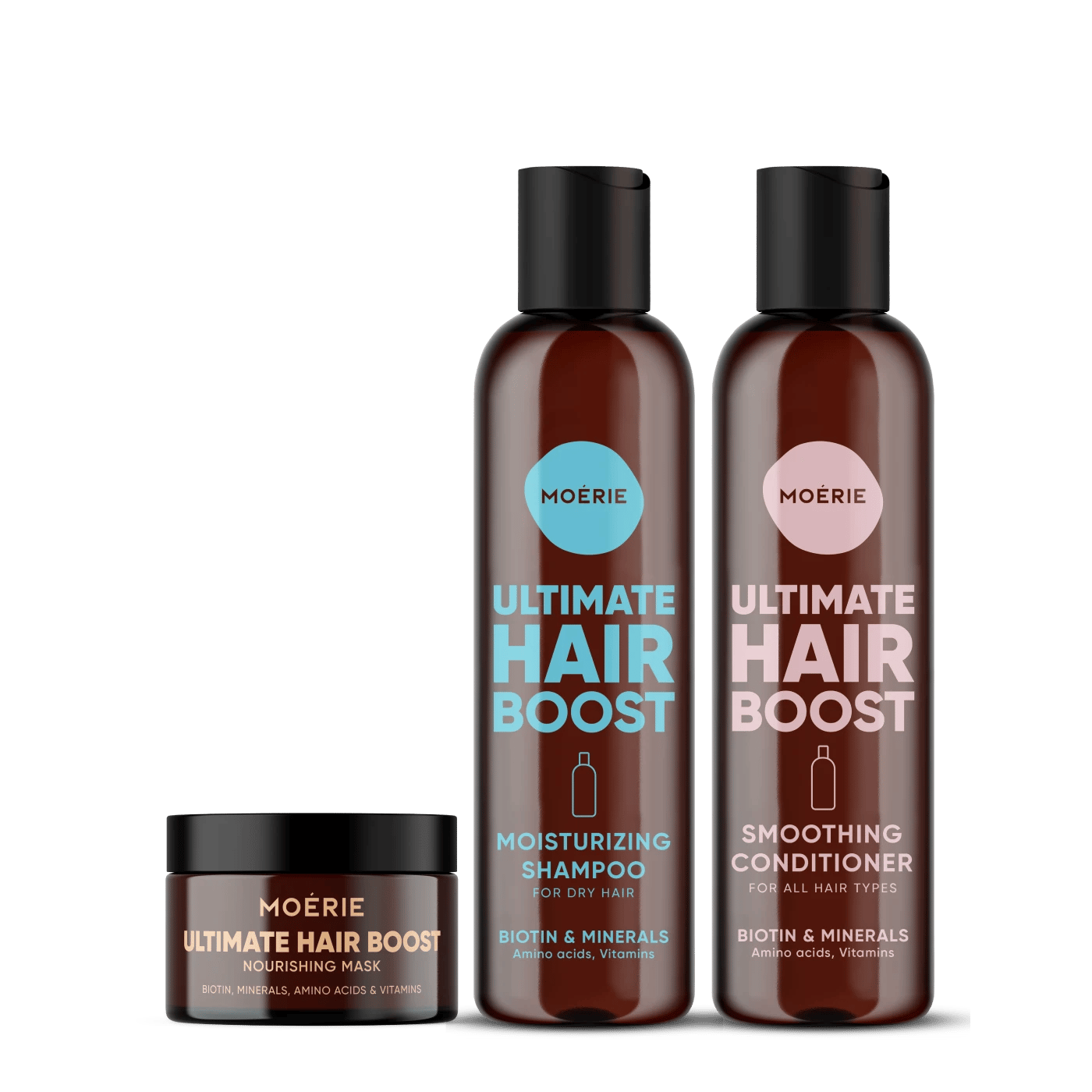 Moisturizing Hair Growth Trio | Moérie