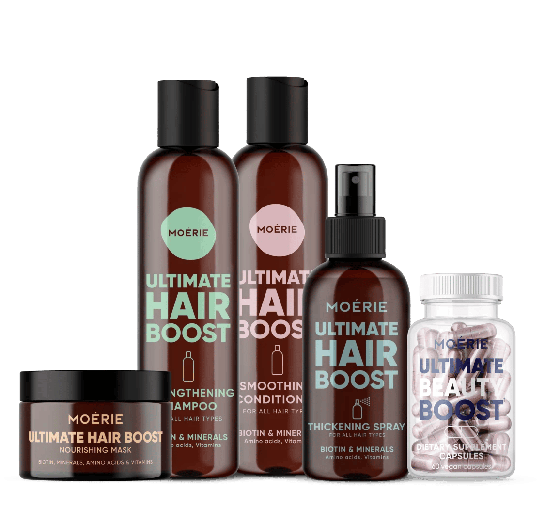 MODERE ヘアケアセット 300mL Complete Strengthening Hair Growth Set | Moérie